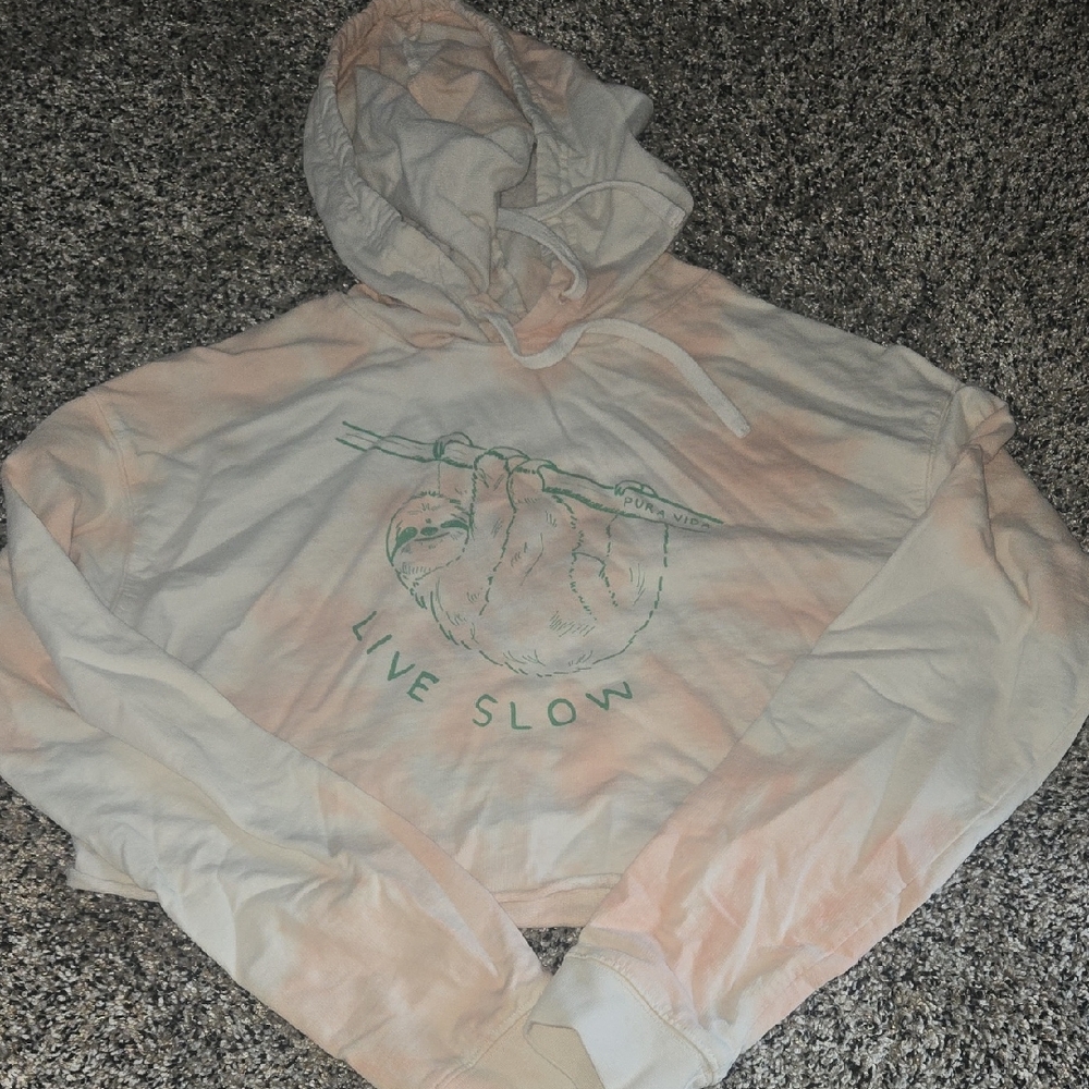 Pura Vida White Hoodie